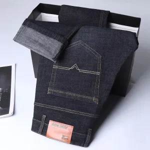 Plus Size Men’s Jeans Pants Custom Classic Slim Straight Skinny Jeans Ready Ship Fashionable Casual Denim Print