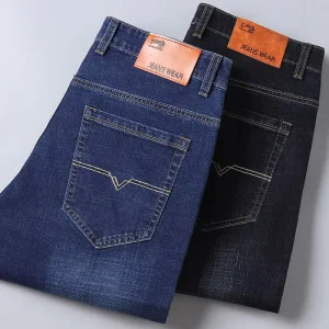 Plus Size Men’s Jeans Pants Custom Classic Slim Straight Skinny Jeans Ready Ship Fashionable Casual Denim Print