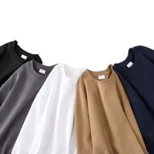Plus Size TShirt 300GSM Oversized Men’s T shirts 100% Cotton Tshirt Streetwear Boxy T Shirt for Men