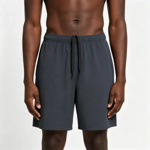 Polyester Cotton 220GSM Mesh Woven Solid Waterproof Quick Dry Breathable Men Athletic Basketball Shorts for Training