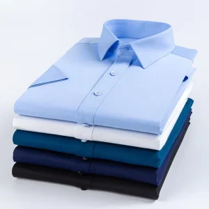 Polyester Cotton Formal Uniform Office Shirt Men’s Dress Shirt Business