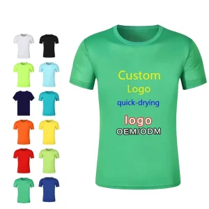 Polyester Oem Sublimation Custom logo t Shirt Printing Men’s T-shirts Custom Tshirts Plain Blank Tee t Shirt