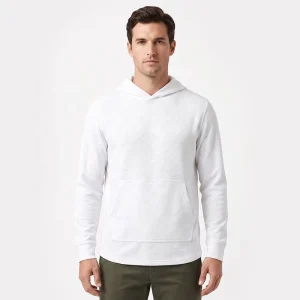 Premium High Stretch Men’s Sports 280GSM Tech Fabric Hoodie Breathable Quick Dry Performance Outerwear Gym & Golf Wear Hoodie