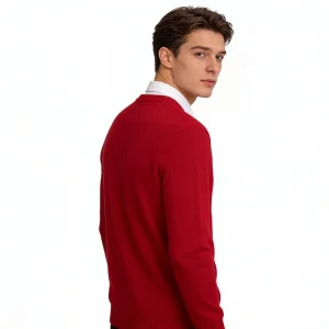 Premium Soft Men’s Knitwear Collection Classic Shawl Collar Cardigan & Slim Fit Crew Neck Sweater