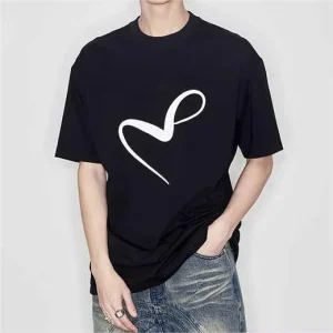 Printing 100% Cotton Street Style Short Sleeve T Shirt Plain Plus Size Jogging Men’s T Shirts