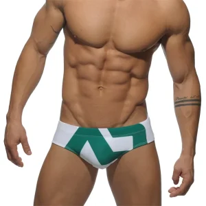 Printing Men Swimwear Sexy Summer Swimsuit Briefs Low Waist Bathing Suit Bulge Beach Wear Fashion Short Sport Homme Swim