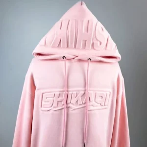 Printing on Demands Plain Hoodie for Men 3D Embossing Moq 1Pc Full Zip Pullover