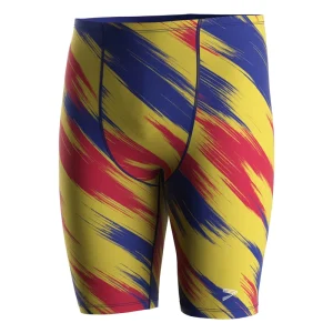 Professional Men’s Swimwear with Chlorine Resistant Fabric Streamlined Design and Elastic Fit for Enhanced Swimming Speed