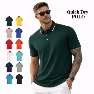 Promotional Men Polo T Shirts Custom Logo Polyester Sublimation Polo Shirt for Men Camisetas Polos Para Hombres
