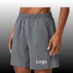 Puff Print Shorts for Running Training Custom Shorts Men’s Flower Print Shorts Breathable Custom Logo Polyester Bulk Supply