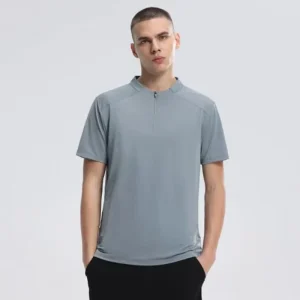 Q6338 Men’s Summer O-Neck Short Sleeved T-shirt