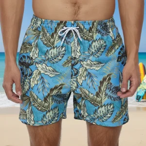 Quality Men’s Swim Shorts Eco Friendly Breathable Quick Dry Casual Luxury Style 100% Polyester Summer Swimwear