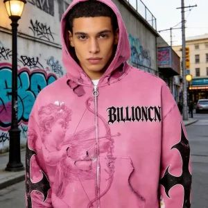 Quality Puff Printing Heavyweight Cotton Men’s Hoody Oversized Custom Men’s Hoodies & Sweatshirts Sets