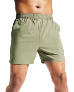 Quick-Dry Drawstring Vintage Men’s Running Marathon Sports Shorts Breathable Fitness Casual Three-Quarter Basketball Polyester
