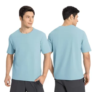 Quick Dry Short Sleeve High Quality Crew Neck Sports T shirts Men’s Gym Workout Active Wear Casual Fitness Running T shirt
