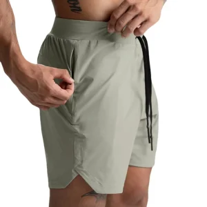 Quick Drying Gym Men’s Sports Shorts Workout Running Shorts With Front and Back Pocket