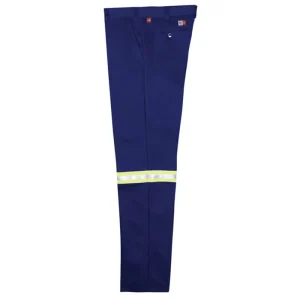 Reflective Heavy Duty Polyester Men Workwear Uniform Coal Mine Work Flame Retardant Safety Cargo Pants Waterproof