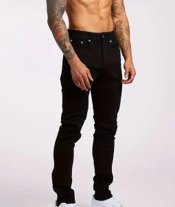 Regular Fit Men’s Jeans Black Slim Denim Pants for Men Straight Denim Casual Men’s Denim Jeans Original