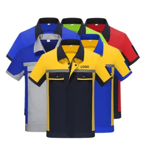 Safety Overall Workwear Uniforms Sets Comfortable Men Working Uniforms