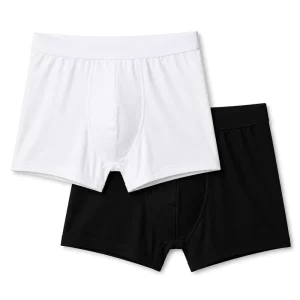 Saudi Arabia Men Underwear Breathable Mid-Waist Plus Size White Boxer Briefs