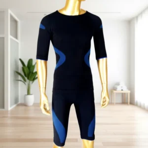 Seamless Active Wear Yoga Set Workout Clothing Gym Set Sports Wear Slim Fit Suit Men EMS Training Suit
