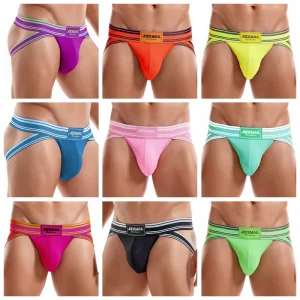 Sexy Men Underwear Low Waist Style Jockstraps Sissy T-back Sheer Mesh Male G-string Open Back Underpants
