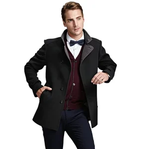 Sheep Wool Rich Plus Size Warm Eco Friendly Men’s Coats