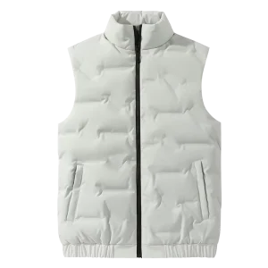 Sleeveless Men Vest Jacket Utility Multi Pocket Cotton Polyester Men Cargo Vest Work Men’s Vest