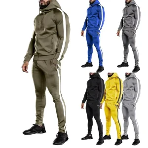 Slim Fit Plain Running Suit Fitted Men Jogging Tracksuit for Mens Plain Tracksuits for Printing