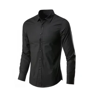 Small Batch Custom CVC Cotton Non Iron Formal Shirt for Men
