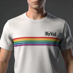 Soft 100% Cotton Knitted Men’s T shirt Custom Embroidery Logo Casual Style Short Sleeve Tops