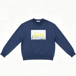 Solid Printed Round Neck Long Sleeve Men’s Spring Sportswear Casual Pullover Sweatshirt 72% Cotton 28% Polyester Extra Large Fit