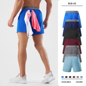 Sports Active Wear Man Wear Manufacture Men Sport Wear for Gym Mens Running Shorts