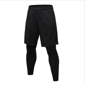 Sports Casual Running Tights Men’s Fitness Training Elastic Quick Drying Pants