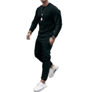 Sportswear Men’s Suit Two piece Business Casual Sportswear Suit Made in China