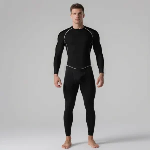 Sportwear Clothing Men Gym Quick Dry T-shirts Slim Fitted Activewear Round Neck Men’s Athletic Tank Tops Vest