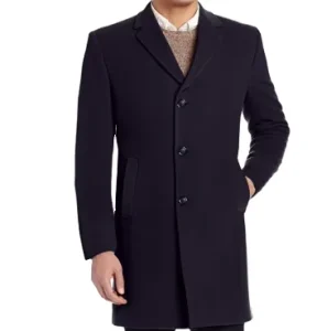 Spring Men Casual Slim Fit Woolen Coat High Quality Trench Coats