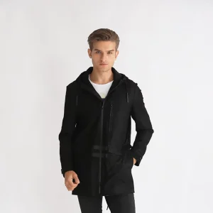 Spring Men’s Woven Coats Waterproof Eco Friendly