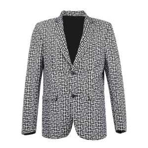 Spring and Autumn Slim Fit Men’s Coats Casual Designer Blazer for Men Used