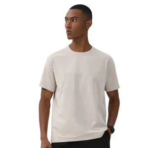 Spring and Summer Solid Sporty Quick Drying Men’s Breathable Sunscreen T-shirt Sportswear