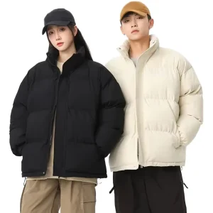 Stand up Collar Warm Thick Fashion High Quality Winter Puffer Jacket for Men