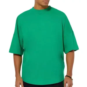 Streetwear Design Oversized T-Shirt for Men’s Custom Logo for Silk Screen Solid Embroidered Soft Fabric Eco-Friendly T-shirt