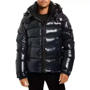 Streetwear Fashion Men’s Padded Winter Jackets Warm Waterproof Down Jacket Puffer Shinny Bubble Jackets Coats Men’s Coats