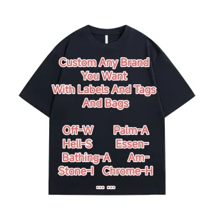 Streetwear Graffiti Printed T Shirt Cotton Sublimation Men’s T-shirt