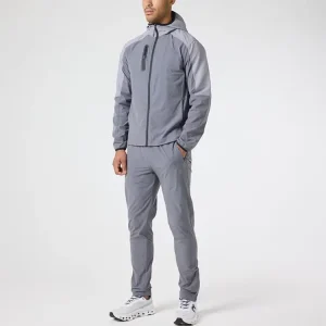 Streetwear Tracksuit Custom Nylon Fashion Design Windbreaker Embroidery Men’s Tracksuit