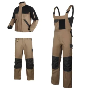 Stretch Fabric Waterproof Breathable Mens Workwear 3 Sets Hi Visibility Safety Uniform Multi Pockets Work Pants and Jacket