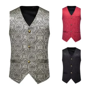 Stylish Boutique Men’s Suit Vest for Formal Occasions
