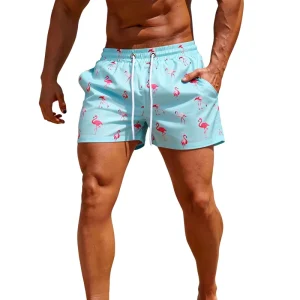 Summer Beachwear Breathable Custom Men’s Swimwear Beach Shorts