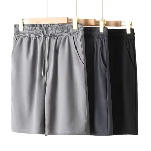Summer Men’s Loose Fit Quick Dry Shorts Casual Breathable Sports Gym Running Shorts