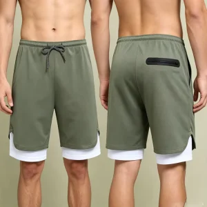 Summer New Men Casual Shorts Lightweight Quick Dry Shorts for Vacation